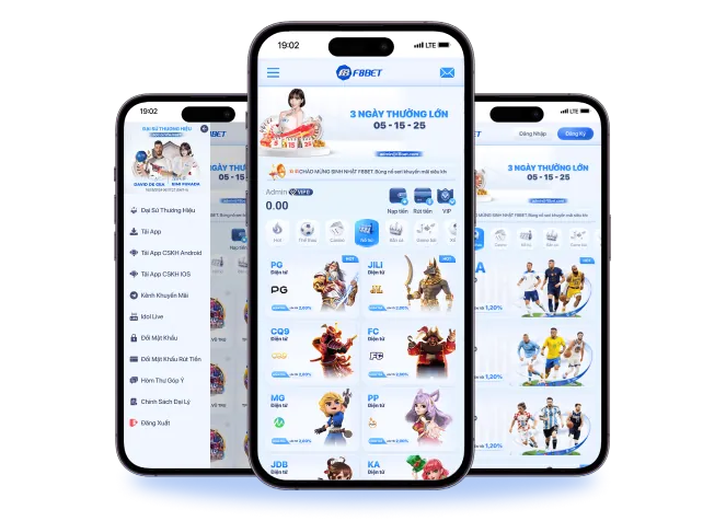 Giao diện người dùng 98win App Android